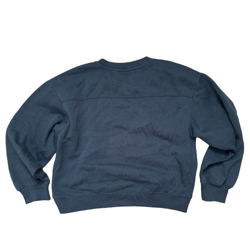 Zara Women’s Grey Cropped Sweatshirt Size Medium - Picture 2 of 3